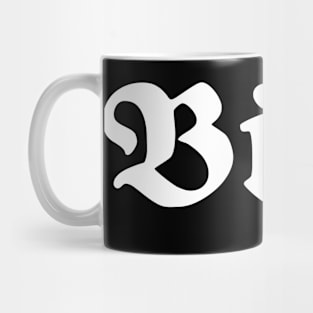 Bühl written with gothic font Mug